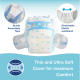 Softlove | DryComfort-Baby Diaper | S size (TAPE) 4 pack Combo