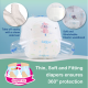 SoftLove | SmartPants-Baby Diapers | M size (PANTS) 4 Pack Combo