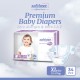 SoftLove | Platinum- Baby Diapers | XL size (TAPE) 1 pack