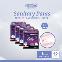 Sally | Post Partum Period Panty | Maternity (4 packs) - L size