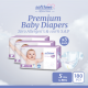 SoftLove | Platinum-Baby Diapers Tape (3 pack) Combo S/M/L/XL