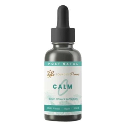 Sound of Flowers Bach Flower Remedies (Post Natal Tincture) Calm 