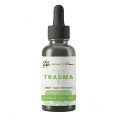 Sound of Flowers Bach Flower Remedies (Cure Negative Emotions Tincture) Trauma
