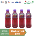 JusMaster Blackcurrant / Anggur Flavour Drinks (24 x 320ml)