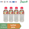 JusMaster Lychee / Laici Flavour Drinks (24 x 320ml)