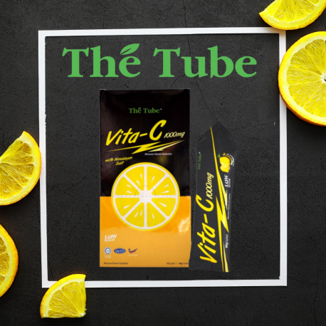 The Tube Vita-C 1000mg Lemon with Himalayan Salt