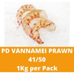 Pd Vannamei Prawn 41/50 (1kg per Pack)
