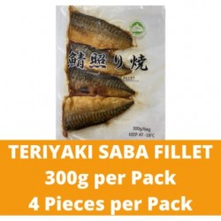 Teriyaki Saba Fillet (300g per Pack)