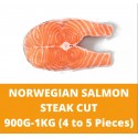 Norwegian Salmon Steak Cut 0.9-1kg (4 to 5 Pieces)
