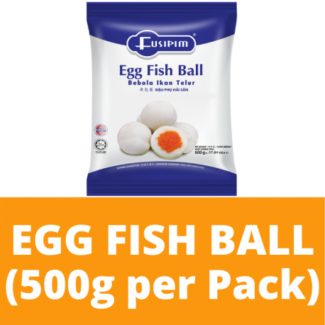 Sungtao Fusipim Egg Fish Ball (500g per Pack)