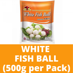 Sungtao Halal White Fish Ball (500g per Pack)