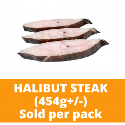 Sungtao Greenland Halibut Steak 454g (sold per pack)