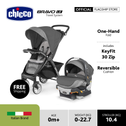 Chicco Bravo Le Travel System(stroller+car seat) 
