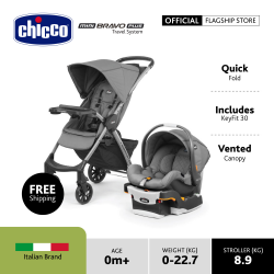 Chicco Mini Bravo Plus Travel System(stroller+car seat) 