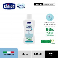 (Baby Skin) Chicco Baby Moments No-Tears Body Wash Protection - 200ml