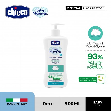 (Baby Skin) Chicco Baby Moments No-Tears Body Wash Tenderness