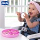 Chicco Silicone Divided Plate - 12m+