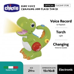 Chicco Dino Voice Changing And Flash Torch
