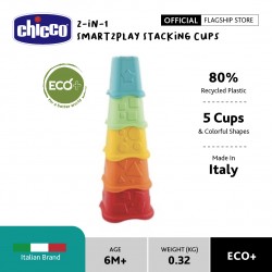 Chicco 2-in-1 Smart2Play Stacking Cups Eco+