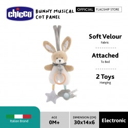 Chicco Toy Bunny Musical Cot Panel