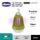 Chicco 2 in 1 Portable anti-mosquito trap and lamp
