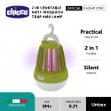 Chicco 2 in 1 Portable anti-mosquito trap and lamp