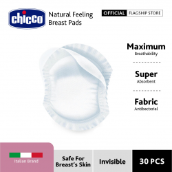 Chicco Natural Feeling Breast Pads-30pcs