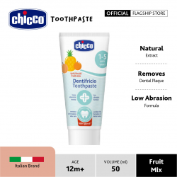Chicco Baby Toothpaste-12m-Strawberry-50ml
