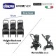 Chicco One4Ever Stroller - City Map Re_Lux