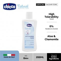 Chicco Natural Sensation No-tears Bath Shampoo-200ml(Head-To-Toe)