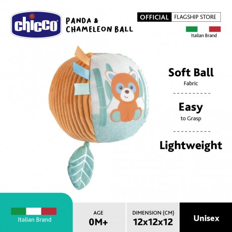 Chicco Toy Panda and Chameleon Ball
