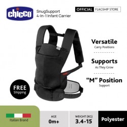 Chicco Snug Support Baby Carrier- Black