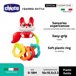Chicco Toy Squirrel Rattle
