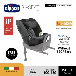 Chicco Bi-Seat Air I-size Without Base- Black
