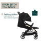 Chicco Goody XPlus Black Re Lux - Auto Fold Stroller