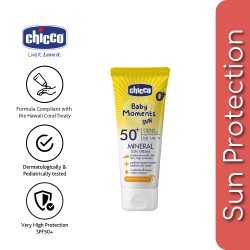 Chicco Baby Moments Mineral Sun Cream SPF50 (75ML)