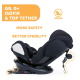 Chicco Unico Plus 360 Spin IsoFix Baby Car Seat- Black/ Red Passion