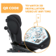 Chicco Unico Plus 360 Spin IsoFix Baby Car Seat- Black/ Red Passion