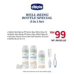 Chicco Well Being Bottle 5 in 1 Set Special (Boy/ Girl)