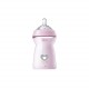 Chicco Natural Feeling PP Anti-Colic Feeding Bottle 330ml (Pink/Blue) -1pcs