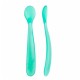 Chicco Soft Silicone Bi-Pack Spoon 6M+ (Boy/ Girl) 2Pcs