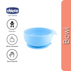 Chicco Silicone Suction Easy Bowl - 6m+