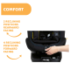 Chicco Seat3Fit I-size Air Baby Car Seat - Black Melange