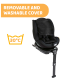 Chicco Seat3Fit I-size Air Baby Car Seat - Black Melange