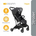 Osann Vegas Stroller Silbergrau - Black