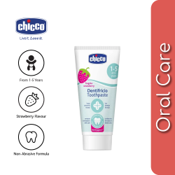 Chicco Baby Toothpaste-12m-Strawberry-50ml