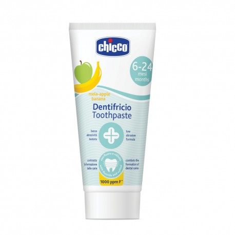 Chicco New Toothpaste Apple Banana 50ml (6M- 24M)