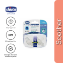 Chicco Mini Soft Silicone Soother 2-6M (Glowing) 2Pcs