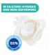 Chicco Mini Soft Silicone Soother 2-6M (Glowing) 2Pcs