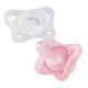 Chicco Mini Soft Silicone Soother 2Pcs- Girl/Boy (0-2M)_224008